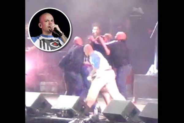 'Residente' de Calle 13 golpea a fan en concierto