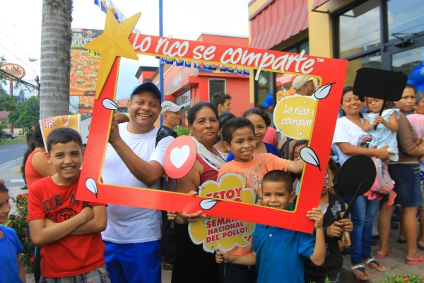 Hondureños celebraron con Church’s el Día Nacional del Pollo