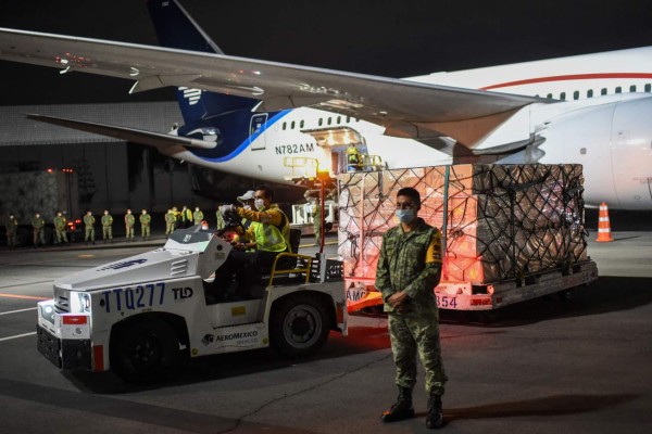China envía a México un avión con 10,1 toneladas de insumos médicos