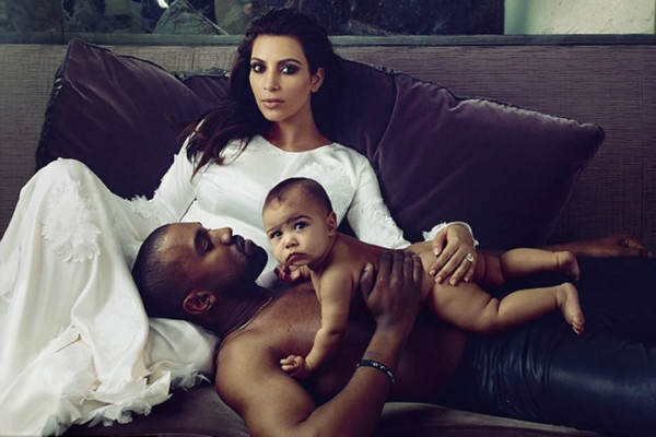 North, hija de Kim Kardashian y Kanye West debuta en Vogue