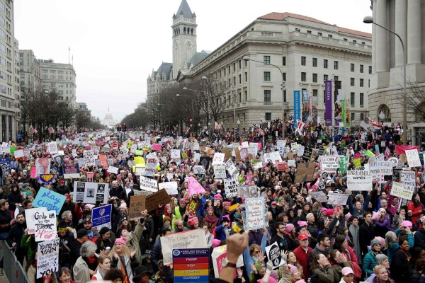 La 'Marcha de las Mujeres”, un grito mundial contra Trump