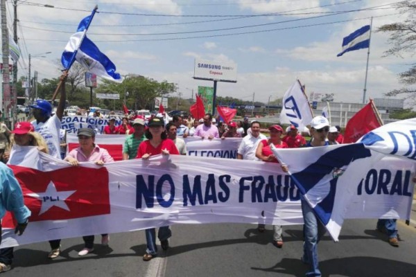 Oposición nicaragüense pide a la OEA garantizar elecciones limpias  