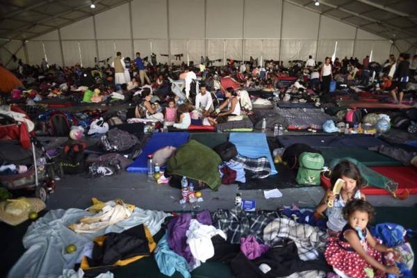 'No existe indicio de personas desaparecidas de la caravana migrante': Alden Rivera