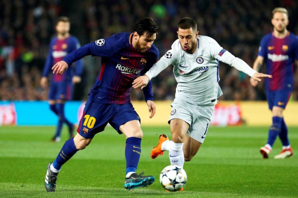 Messi lidera golea del Barcelona ante Chelsea y avanza a cuartos