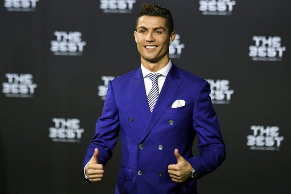 Cristiano se acordó del Barcelona en el premio The Best