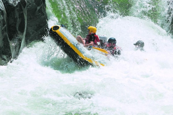 Río Cangrejal, experiencia extrema en Honduras