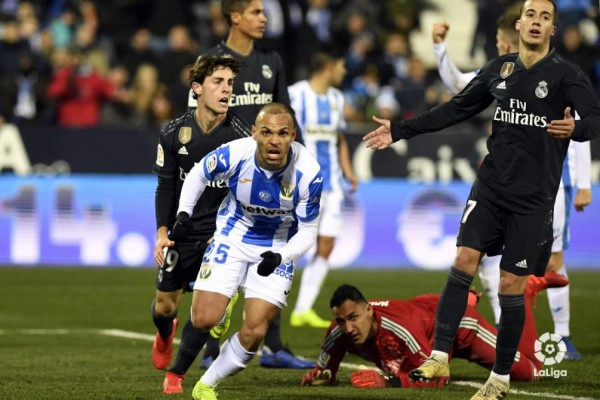 Real Madrid pierde ante Leganés, pero avanza a cuartos de la Copa del Rey