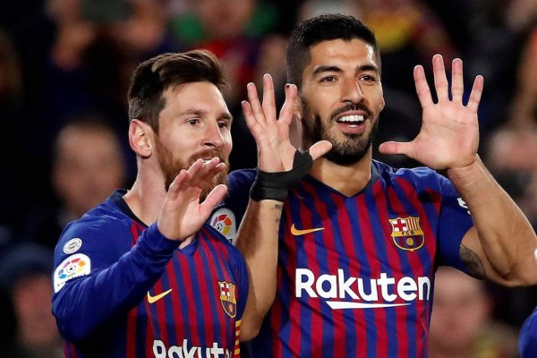 Tabla de goleadores: Messi y Luis Suárez luchan por el Pichichi de la Liga Española