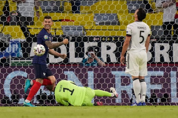 Eurocopa: Francia vence a Alemania gracias a un autogol en duelo intenso