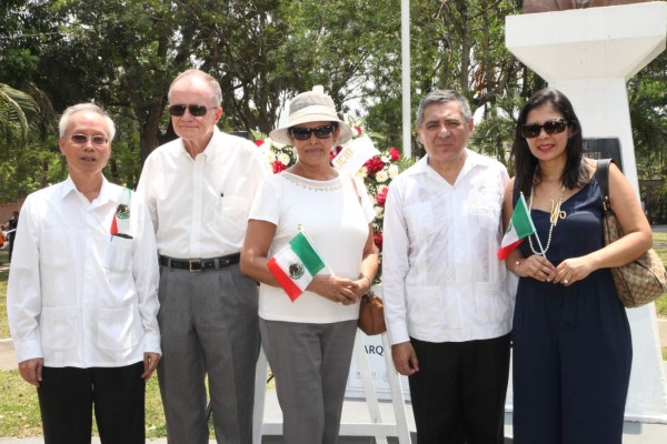 Consulado de México celebra a Benito Juárez