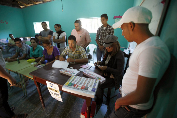 Fotos de las elecciones generales en Honduras