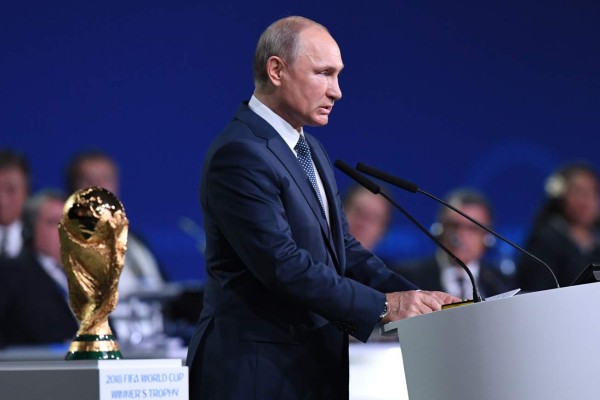 'Bienvenidos a Rusia': Putin inaugura el Mundial 2018