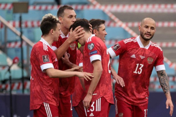 Rusia venció a Eslovenia y sigue imparable en las eliminatorias rumbo a Catar 2022