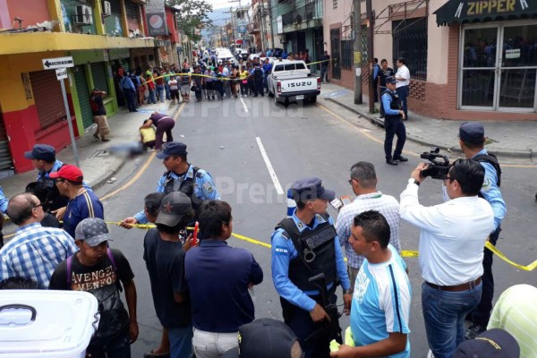 Matan a joven repartidor de comida en el centro de San Pedro Sula