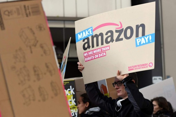 Huelga en Amazon Europa por ofertas en el 'Prime Day'
