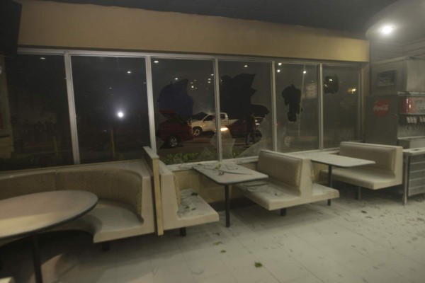 Le prenden fuego a un restaurante en Tegucigalpa