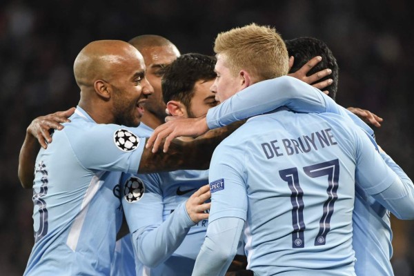 Champions League: Manchester City golea al Basilea y acaricia el pase a cuartos