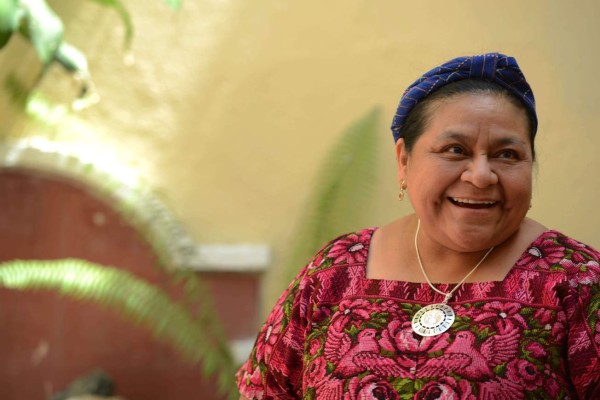 Destino de Pérez Molina es la cárcel: Rigoberta Menchú