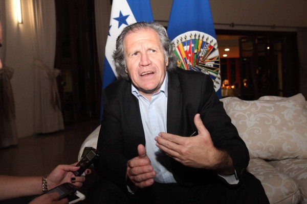 'Los hondureños son los que deben hallar la solución”: Luis Almagro