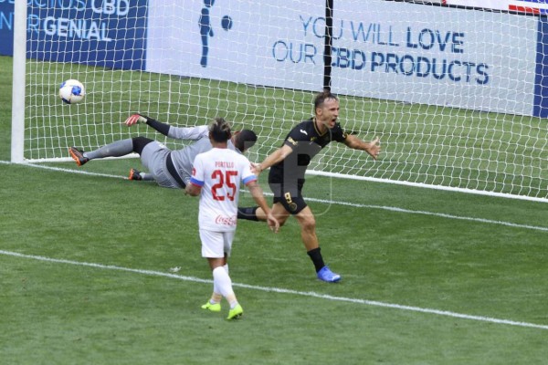 Motagua vence al Olimpia en accidentado partido realizado en Nueva Jersey