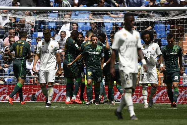 Real Madrid acaba la temporada con derrota ante Betis en el adiós de Keylor