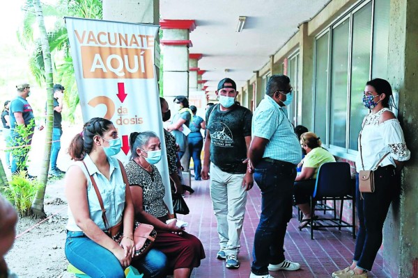 Vacunación masiva en San Pedro Sula y todo Cortés