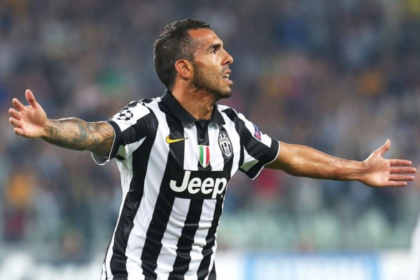 Un gran Tévez da triunfo a la Juventus sobre el Malmö