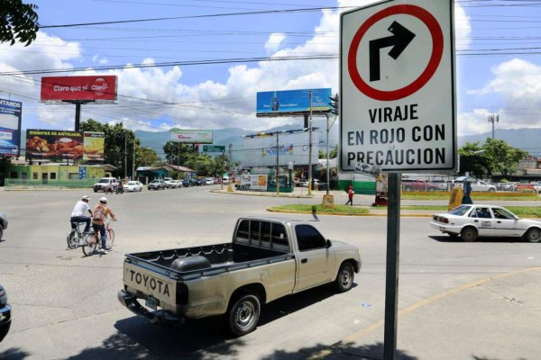 Señalización en San Pedro Sula cuesta L11.5 millones