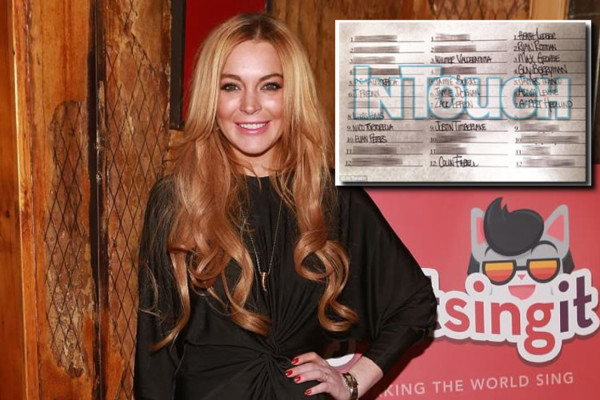 Revelan lista de 36 amantes de Lindsay Lohan