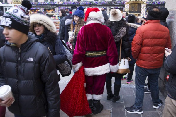 Papá Noel terminó su gira mundial, según sitio web que lo rastrea