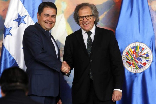 Honduras y OEA se acercan para luchar contra la corrupción