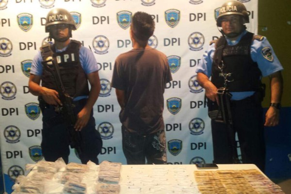 Detienen a menor por tráfico de drogas en Quimistán