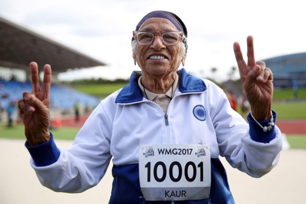 Una atleta de 101 años se proclama campeona de los 100 metros planos