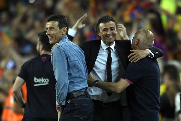 Luis Enrique emula a Cruyff y Guardiola al ganar la Copa como jugador y entrenador