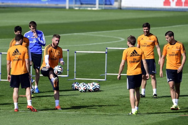 Real Madrid ensayó los penales en su último entrenamiento