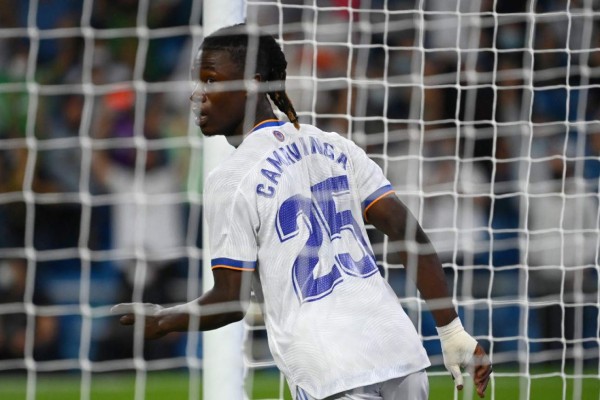 Debut de ensueño: Camavinga solamente tardó siete minutos en marcar su primer gol con Real Madrid
