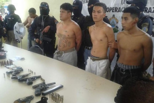Cae banda implicada en 178 crímenes en Tegucigalpa
