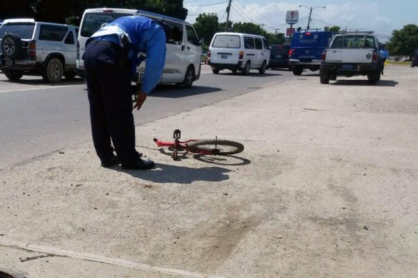 Ciclista muere atropellado en el boulevar del este de San Pedro Sula