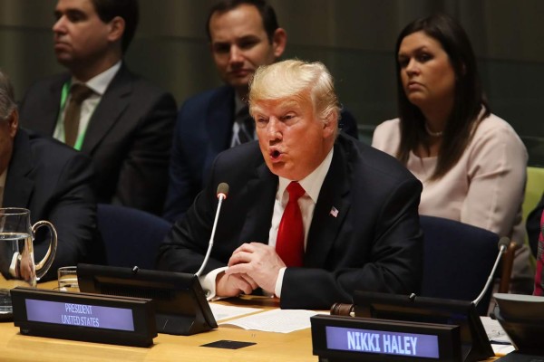 Trump dirige reunión antidrogas en la ONU