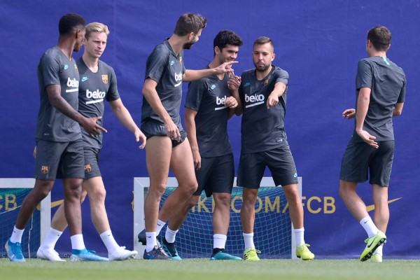 Jordi Alba sufre una lesión muscular en el muslo izquierdo