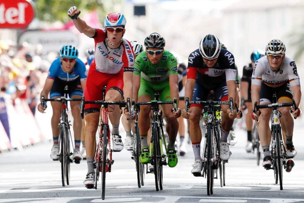 Tour de Francia: Kristoff y Nibali, los triunfadores