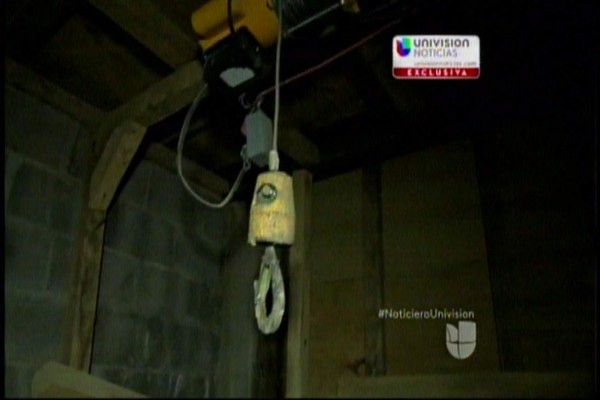 Video: Univisión accede al túnel por el que se fugó 'El Chapo'