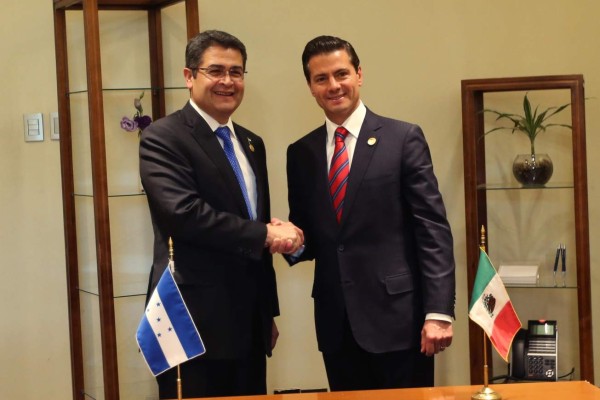 Honduras y México hablan en Chile sobre comercio y migración