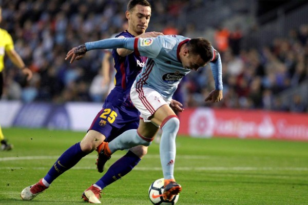 El Barcelona no pudo frente al Celta y le da esperanzas al Atlético