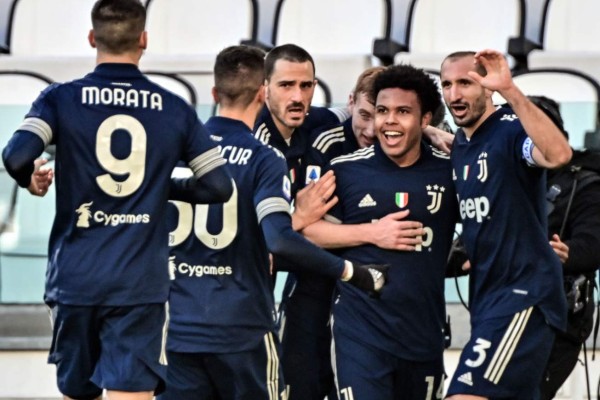 La Juventus ganó en Turín al Bolonia y se acerca a los primeros puestos de la Serie A. Foto AFP