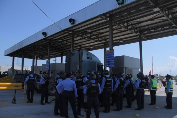 Habilitan cobro en caseta de peaje de San Manuel a El Progreso