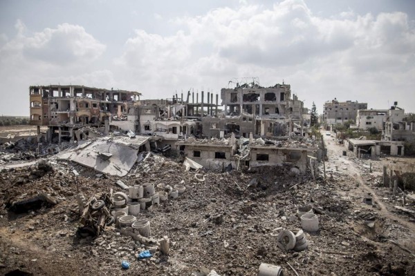 Una estela de destrucción dejó la ofensiva israelí en la Franja de Gaza