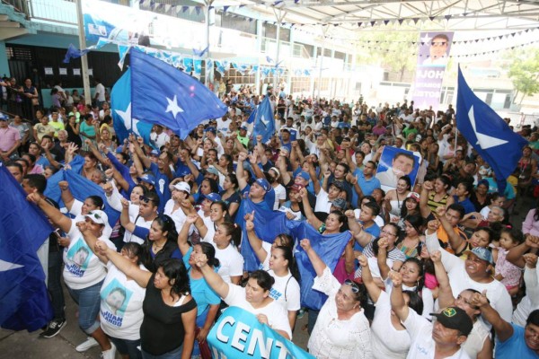 Nacionalistas cierran campaña mañana, liberales y la Alianza el lunes