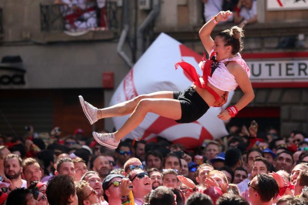 Pamplona empieza sus festejos de San Fermín