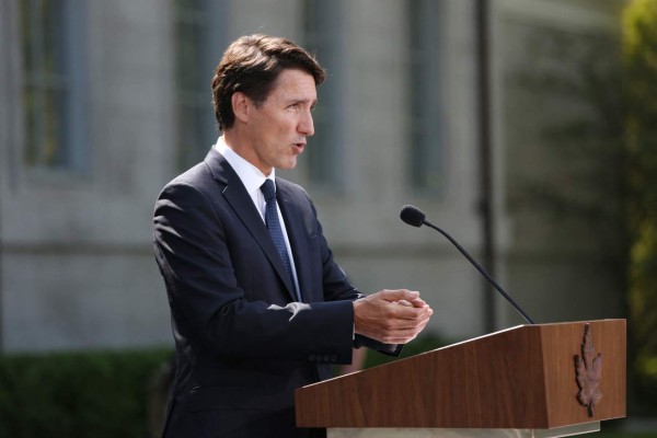 Canadá no reconocerá al régimen talibán, dice primer ministro Trudeau
